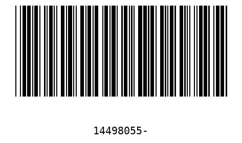 Barcode 14498055