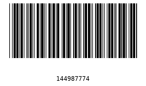 Barcode 14498777