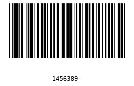 Barcode 1456389