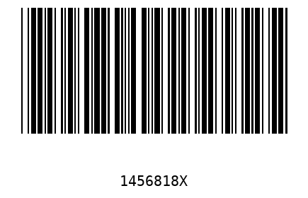Barra Código 1456818