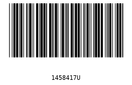 Barcode 1458417
