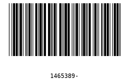 Barra Código 1465389