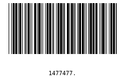 Barcode 1477477