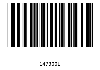 Barcode 147900