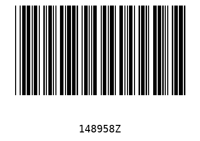 Barcode 148958