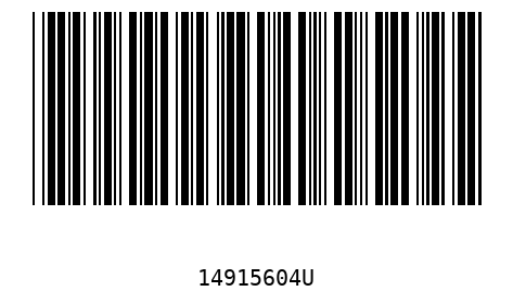 Barcode 14915604