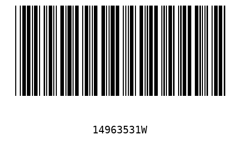 Barcode 14963531