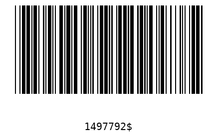 Barcode 1497792
