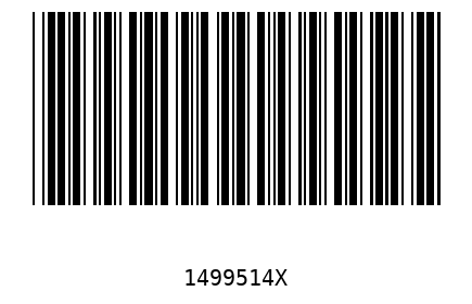 Barcode 1499514