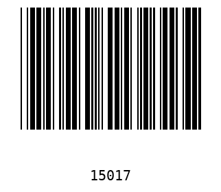 Barra Código, Code 39 1501