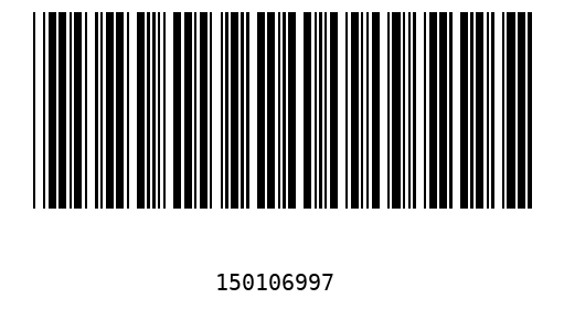 Barcode 150106997