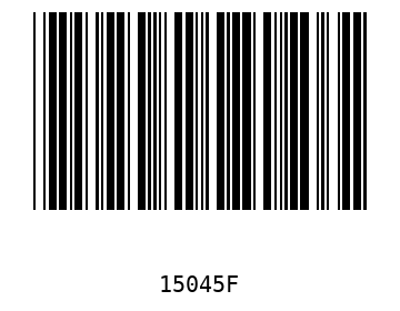 Barra Código, Code 39 15045