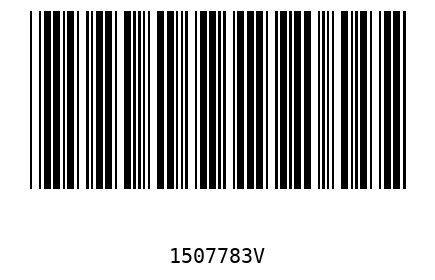 Bar code 1507783