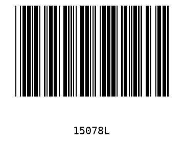 Barra Código, Code 39 15078