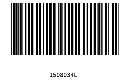 Barcode 1508034