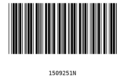 Barra Código 1509251