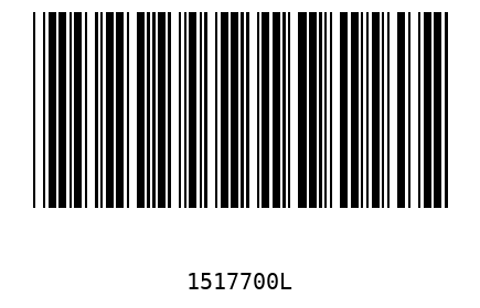 Barcode 1517700