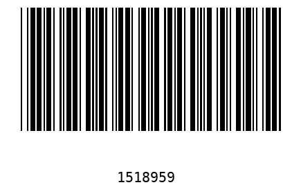Barcode 1518959