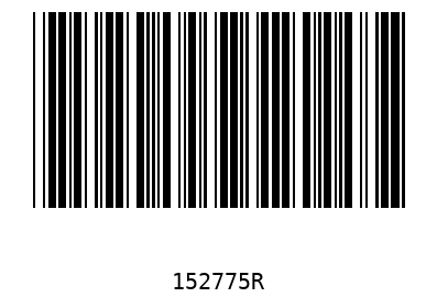 Barra Código 152775