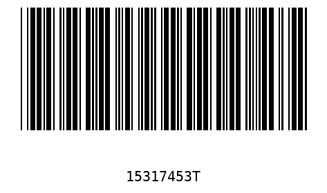 Barcode 15317453