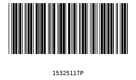 Barcode 15325117