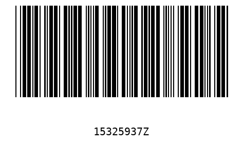 Barcode 15325937