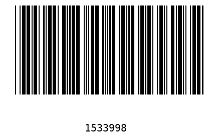 Bar code 1533998
