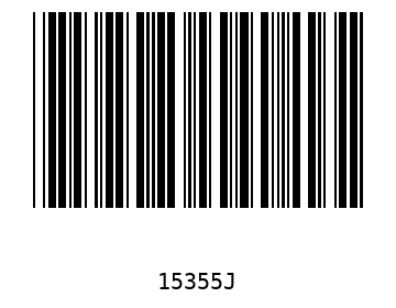 Barra Código, Code 39 15355