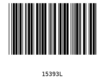 Barra Código, Code 39 15393