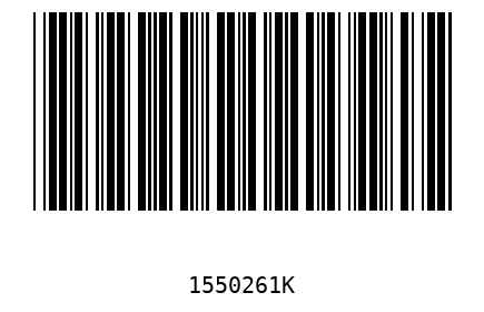 Barra Código 1550261