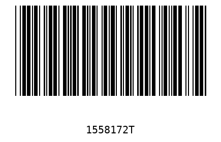 Bar code 1558172