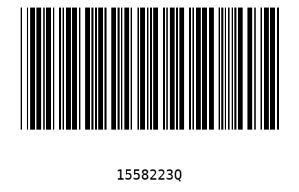 Barra Código 1558223