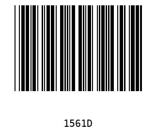 Barra Código, Code 39 1561
