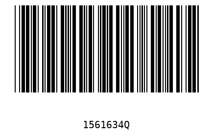 Barcode 1561634