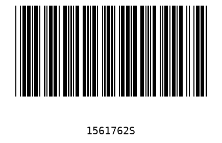 Bar code 1561762