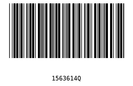 Barcode 1563614
