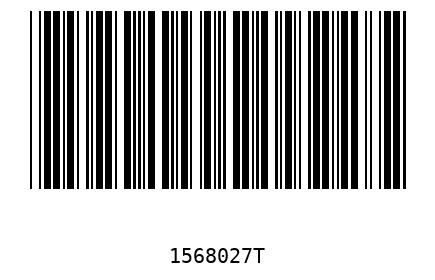 Bar code 1568027