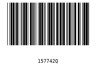 Barcode 157742