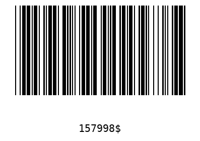 Barcode 157998