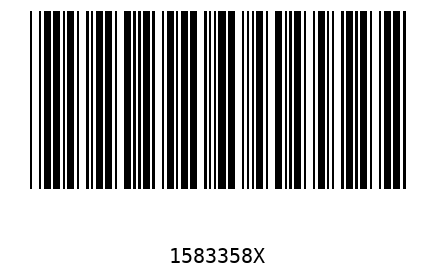 Barra Código 1583358