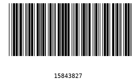 Barcode 15843827