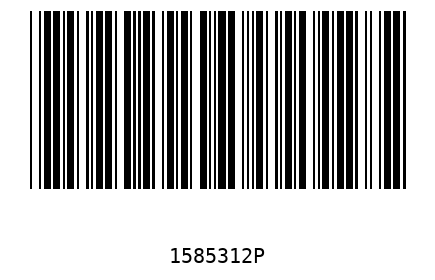 Barra Código 1585312