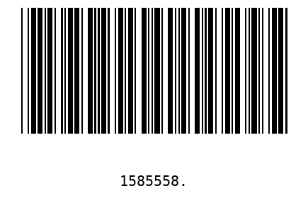 Barcode 1585558