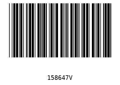 Barcode 158647