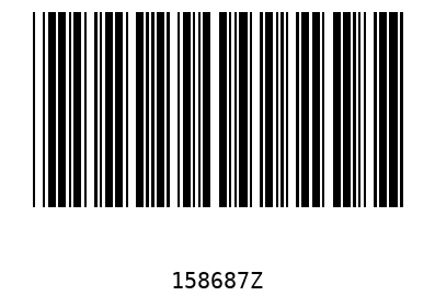 Bar code 158687