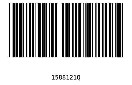 Bar code 1588121