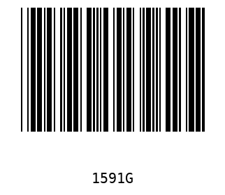 Barra Código, Code 39 1591