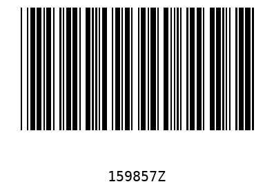 Barcode 159857