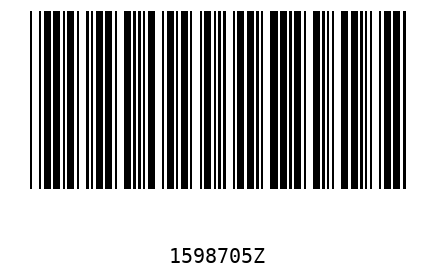 Barcode 1598705