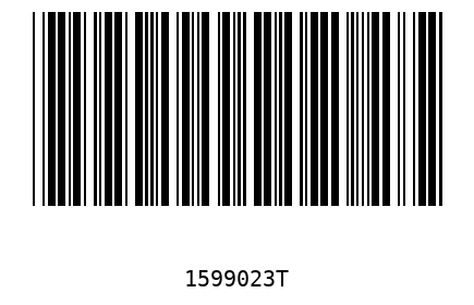 Bar code 1599023